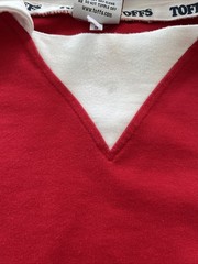 Queens Park Rangers Retro Football Shirt Mens Small QPR Toffs Red Away Vintage