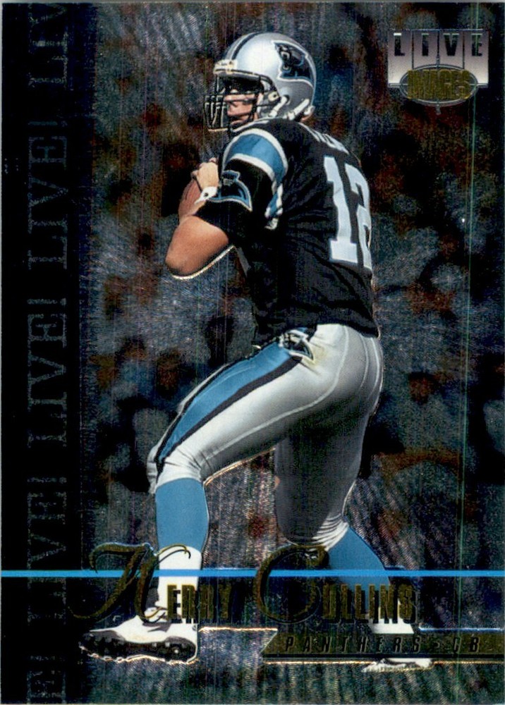 1995 Classic Images Limited Kerry Collins Rookie Carolina Panthers #86