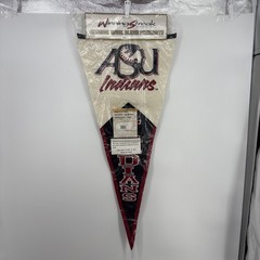 Vintage ASU Indians Felt Pennant by Winning Streak Sports Genuine Wool Blend New