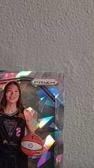 2025 Panini WNBA Prizm Kaitlyn Chen RC Silver Cracked Ice Prizm #143 Grade-Ready