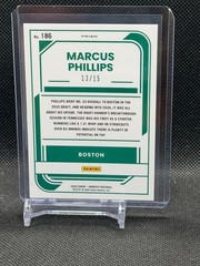 Marcus Phillips 2026 Donruss – Optic Rated Prospect Blue Cracked Ice #13/15 #186