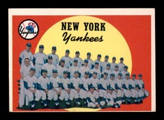 1959 Topps #510 New York Yankees CL EX X3658153