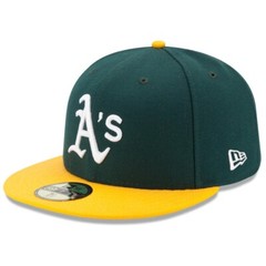 Oakland Athletics A&rsquo;s New Era Home Authentic On-Field 59FIFTY Fitted Hat