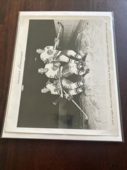 RARE VTG WHL Hockey Calgary Stampeders Esch Hergesheimer Finney Original Photo!