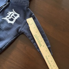 Soft As A Grape MLB Baby Detroit Tigers Full Zip Baseball Hoodie 18 Months