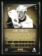 Cam Fowler 2013 Panini Playbook #4 Hockey Card /249