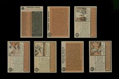 1962 Topps Baseball Complete Set (598) Mantle Mays Aaron PSA 6