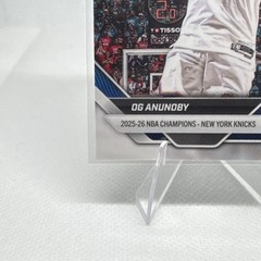 Topps Now 2025-26 NBA Finals Champions OG Anunoby New York Knicks #C3