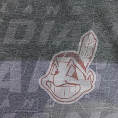 Cleveland Indians Shirt Womens Large MLB Baseball Chief Wahoo Gear For Sports
