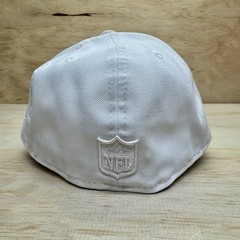 NEW New Orleans Saints New Era 59Fifty Fitted Cap Hat LOW PROFILE White 7 3/8