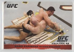 2009 Topps UFC Round 1 Silver /288 Karo Parisyan vs Dave Strasser Rookie RC 1oi2