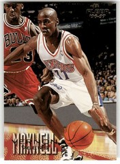 1996-97 Fleer #82 Vernon Maxwell Philadelphia 76ers Basketball Card
