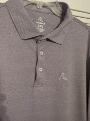 Rhoback Mens 2XL Performance Golf Polo CME Group