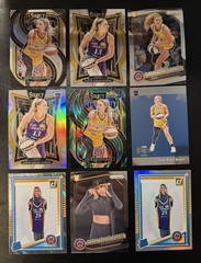 2025 WNBA Sarah Ashlee Barker RC Lot of 9 Rookie Cards. Inc Green Flash Premier!