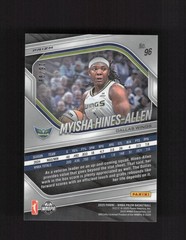 2025 Panini Prizm WNBA #96 Myisha Hines-Allen Orange Prizms #/99