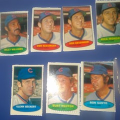 Topps 1974 Topps Stamps Chicago Cubs 13-Card Lot Billy Williams Kessinger