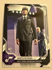 2025-26 Topps Now NBA Draft 2nd Overall #DPET Darryn Peterson RC – IN HAND Jazz