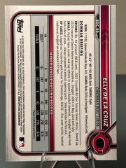 2022 Bowman Draft Chrome #BDC-80 Elly De La Cruz Cincinnati Reds