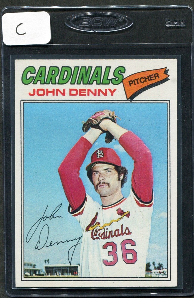 1977 Topps John Denny #541 Cardinals Ex/mt (C)