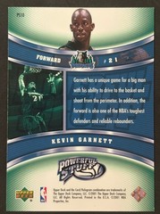 2000-01 Upper Deck Encore – Powerful Stuff Kevin Garnett #PS10