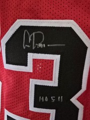 (L) Artis Gilmore Signed Bulls Jersey HOF 11 Chicago 1976-1982 W/ Old Topps Card