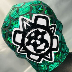 Mysterio Handmade Semi Professional Grade Luchador Wrestling Adult Mask Green