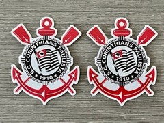 2x Corinthians Paulista Brasil Vinyl Decals Stickers