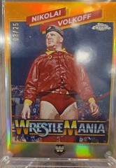 2025 Topps Chrome WWE – Wrestlemania Recall Nikolai Volkoff Orange Refractor /25