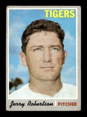 1970 Topps #661 Jerry Robertson Tigers GD-VG *7j