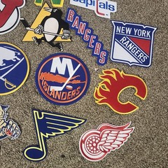 NHL HOCKEY VINTAGE LARGE SIZE EMBROIDERED PATCHES/YOU PICK ANY 2 / 5 TO 7 INCHES