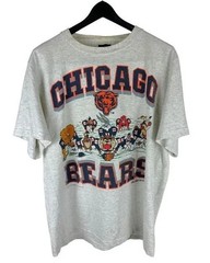 Reprint 90s Chicago Bears NFL Looney Tunes Shirt Unisex Men Women HN7479