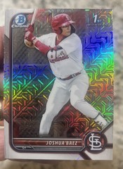 2022 Bowman Joshua Baez 1st Bowman Chrome Mojo Refractor #BCP-112 Rookie