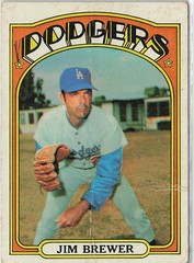 1972 Topps – Jim Brewer #151 – Set Break! VG/EX – Combined Shipping!