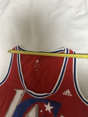 Adidas Los Ángeles Clippers Tank Top Red Blue And White Sleeveless Size Large