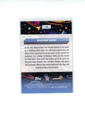 2026 Topps Chrome Cosmic WWE Maxxine Dupri #145 Green Space Dust Refractor 8/75