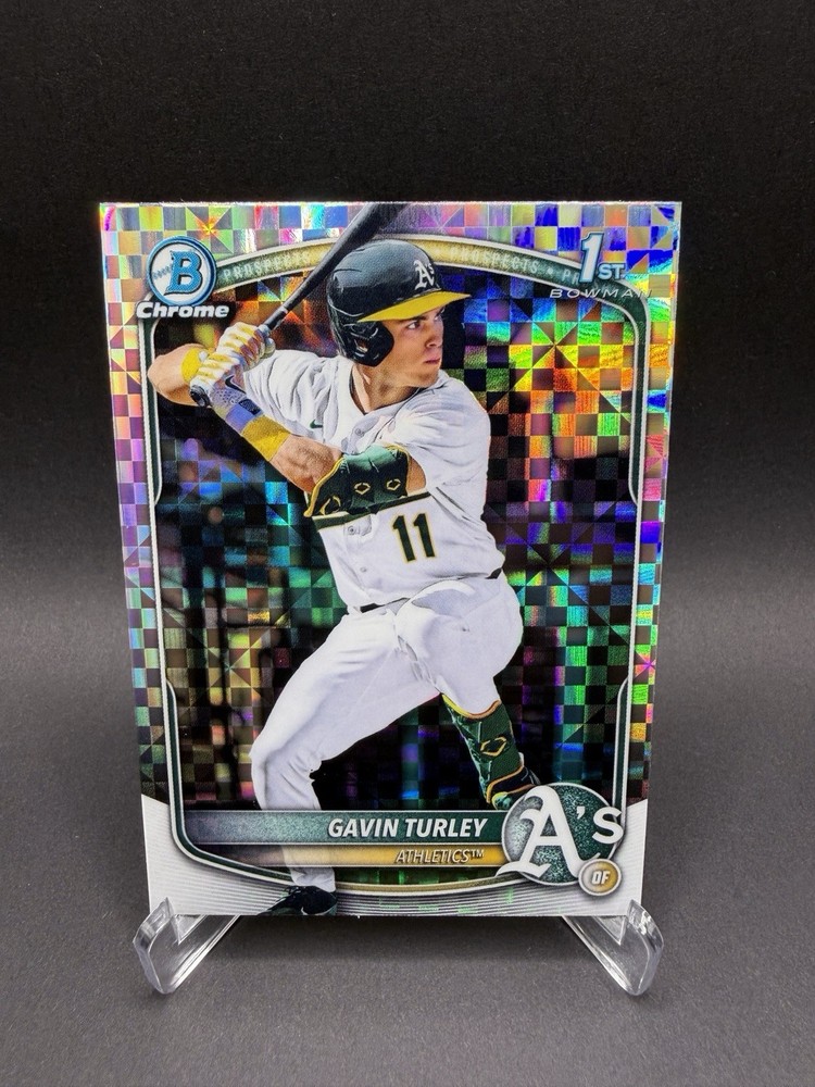 2025 Bowman Draft – Chrome Gavin Turley #BDC-28 X-Fractor (RC)