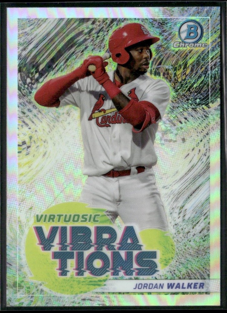 Jordan Walker 2022 Bowman Virtuosic Vibrations #VV-13 Z2