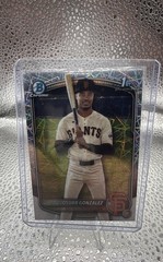 2025 Bowman Chrome – Prospects Josuar Gonzalez #BCP-153 Laser Refractor (RC)