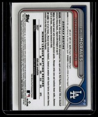 2024 Bowman Chrome #BCP-221 Emil Morales Prospects Speckle Refractors #/299