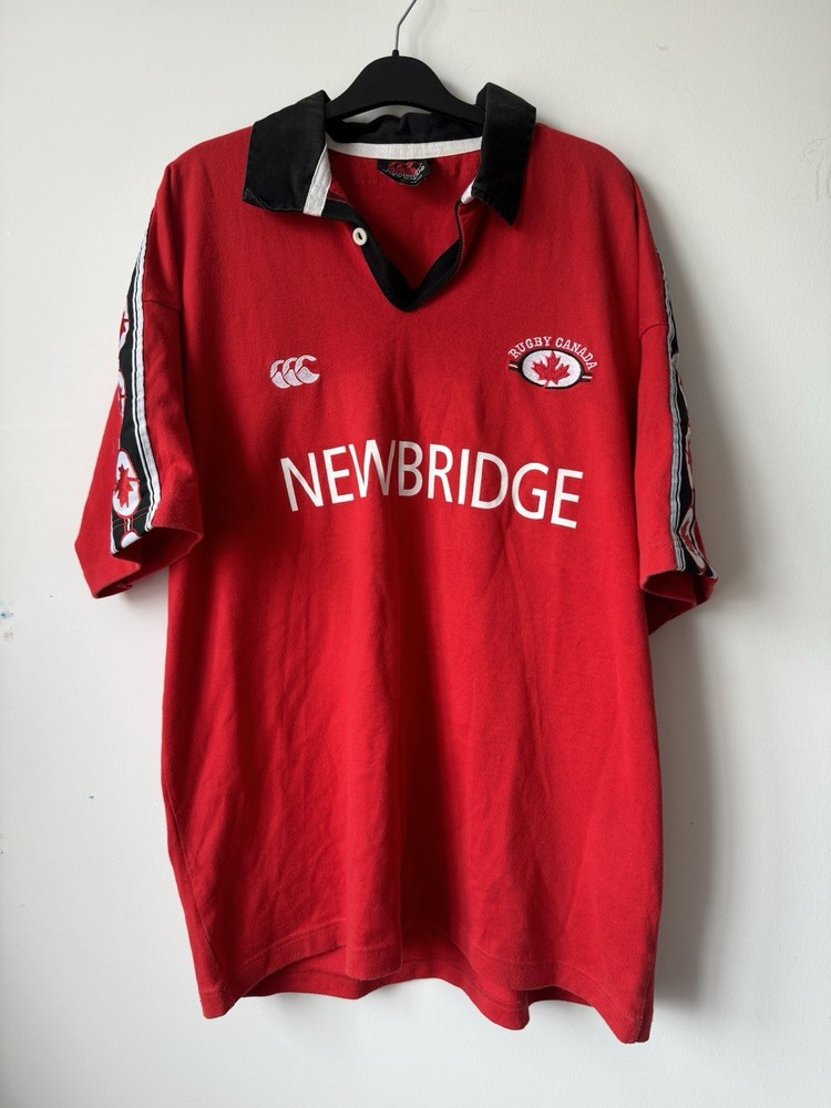 Vintage Canada 1999 Rugby Union Men’s XL Jersey Canterbury Newbridge Shirt