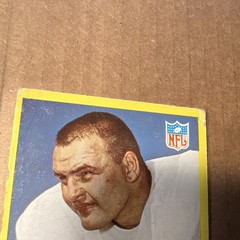 Philadelphia Gum 1967 Dick Butkus Chicago Bears Scratch-Off Card #28