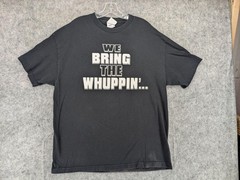 Vintage The Rock Shirt Mens XL Black WWE Wrestling 2002 Attitude Era Tee 90s