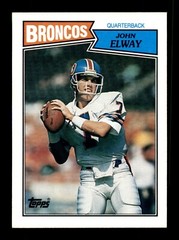 1987 TOPPS FOOTBALL 1-250 / SEE DROP DOWN MENU FOR CARD YOU WILL RECEIVE