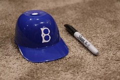 1938- 1955 Brooklyn Dodgers Robinson Vintage Stadium Ice Cream Helmet Sundae Cap