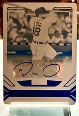 2020 *DAWEL LUGO* AUTO PRINTING PLATE 1 of 1 Panini Chronicles-PlayBook #PA-DL