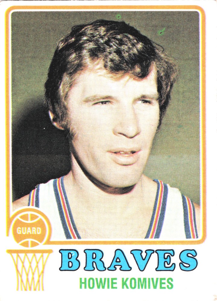 1973-74 Topps Howie Komives #161 Buffalo Braves EX *Buy 2 Get 1