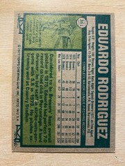 1977 Topps Baseball #361 Eduardo Rodriguez