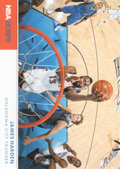 2012-13 Hoops Action Photos #19 James Harden – BSK