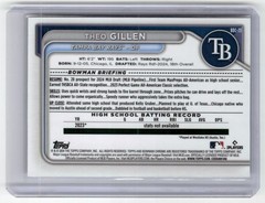2024 Bowman Draft Chrome Theo Gillen 1st Chrome Base #BDC-73