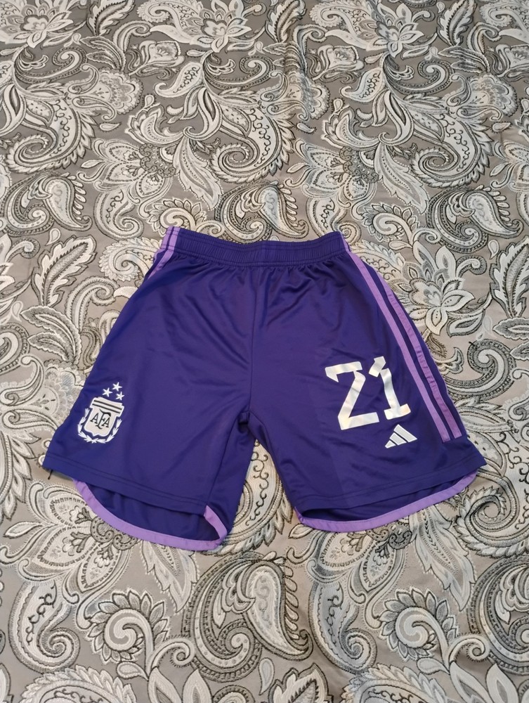 AFA Argentina Soccer Team Mens Size L Purple Shorts
